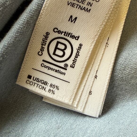 Athleta Tote Bag & Long Sleeve VNeck Side Ruched Shirt Size M - Picture 13 of 16